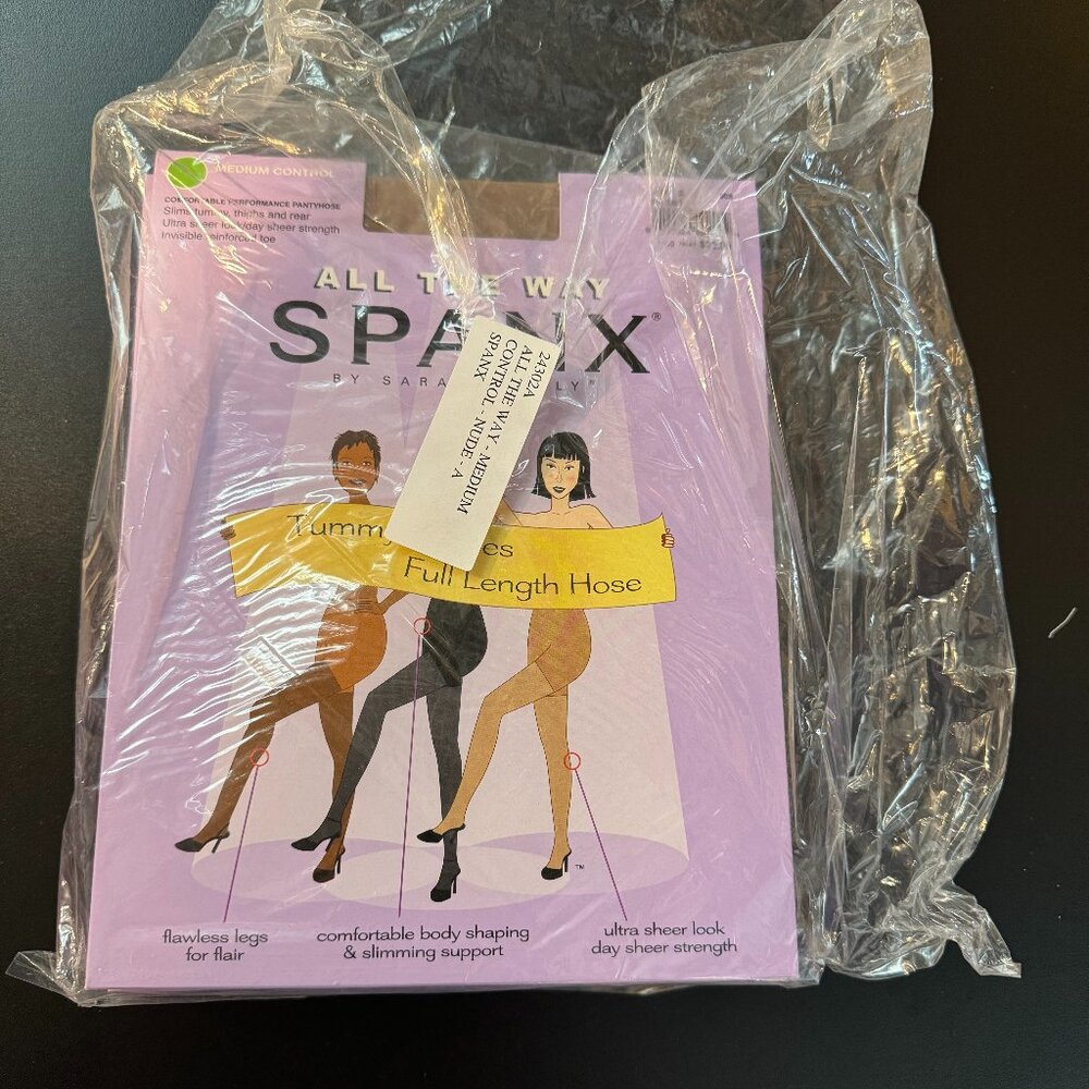 SPANX All The Way Up - Medium Control - Nude - Size A - 3pcs - 24302A